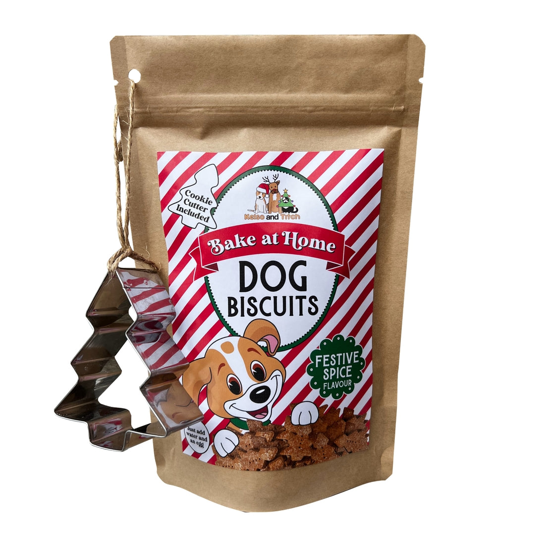 Bake At Home Natural Dog Biscuit Kit Festive Spice Pets Of The Earth