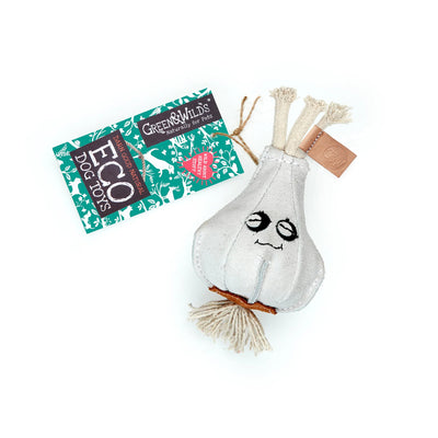 Gary The Garlic Dog Eco Dog Toy