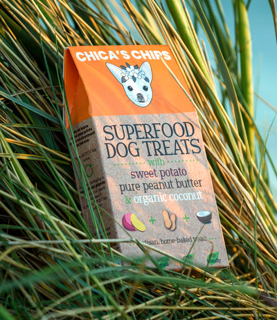 Chica's Chips Natural Vegan Superfood Dog Treats
