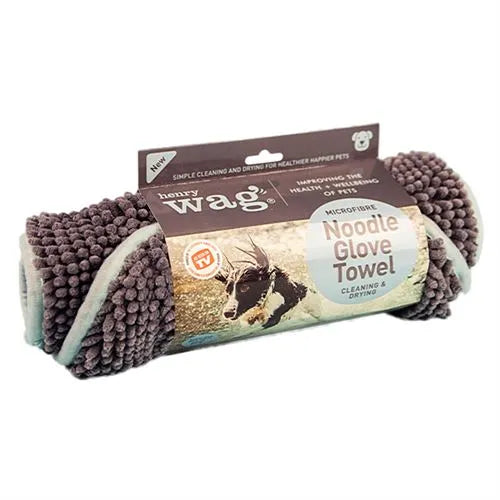 Henry Wag Noodle Pet Glove Towel