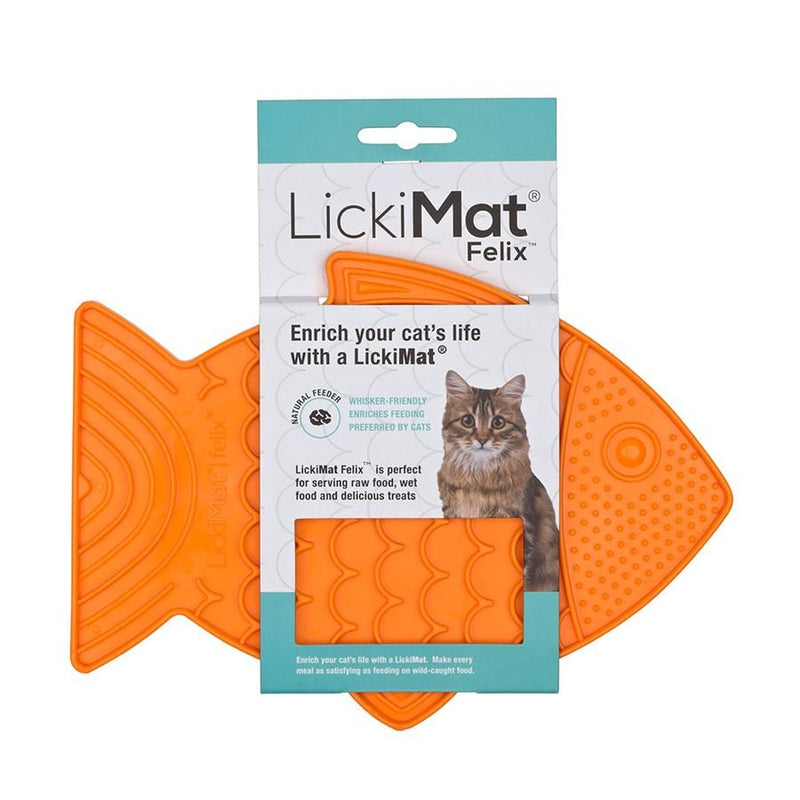 LickMat Felix Cat - Enrichment Food Mat For Cats
