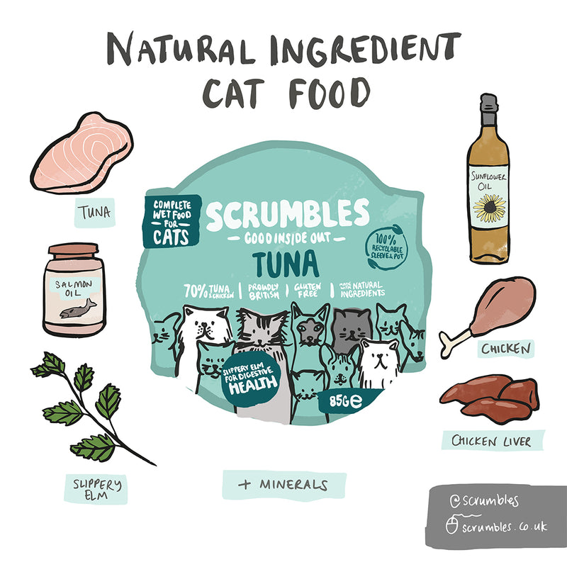 Natural Tuna Wet Cat Food