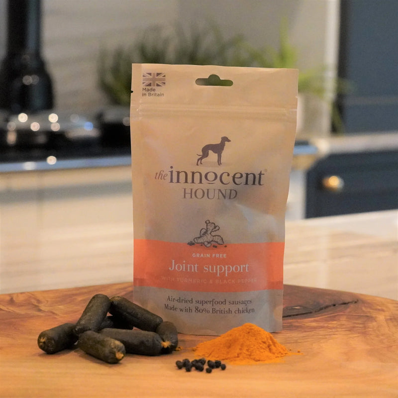 Natural Joint Support Sausages With Turmeric & Black Pepper Grain-Free Dog Treats