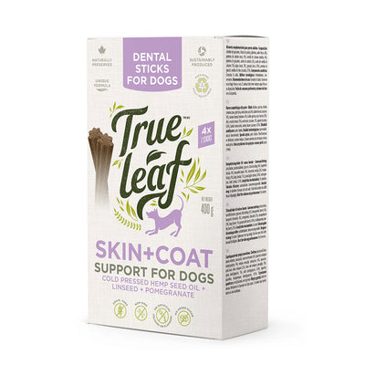 True Leaf Skin & Coat Natural Dog Dental Sticks