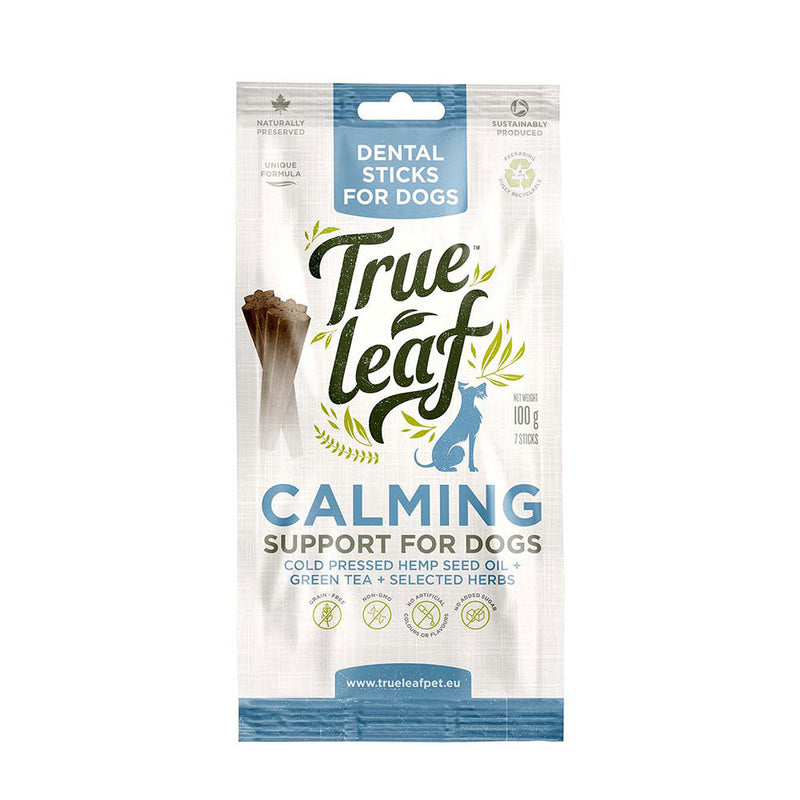 True Leaf Calming Natural Dog Dental Sticks