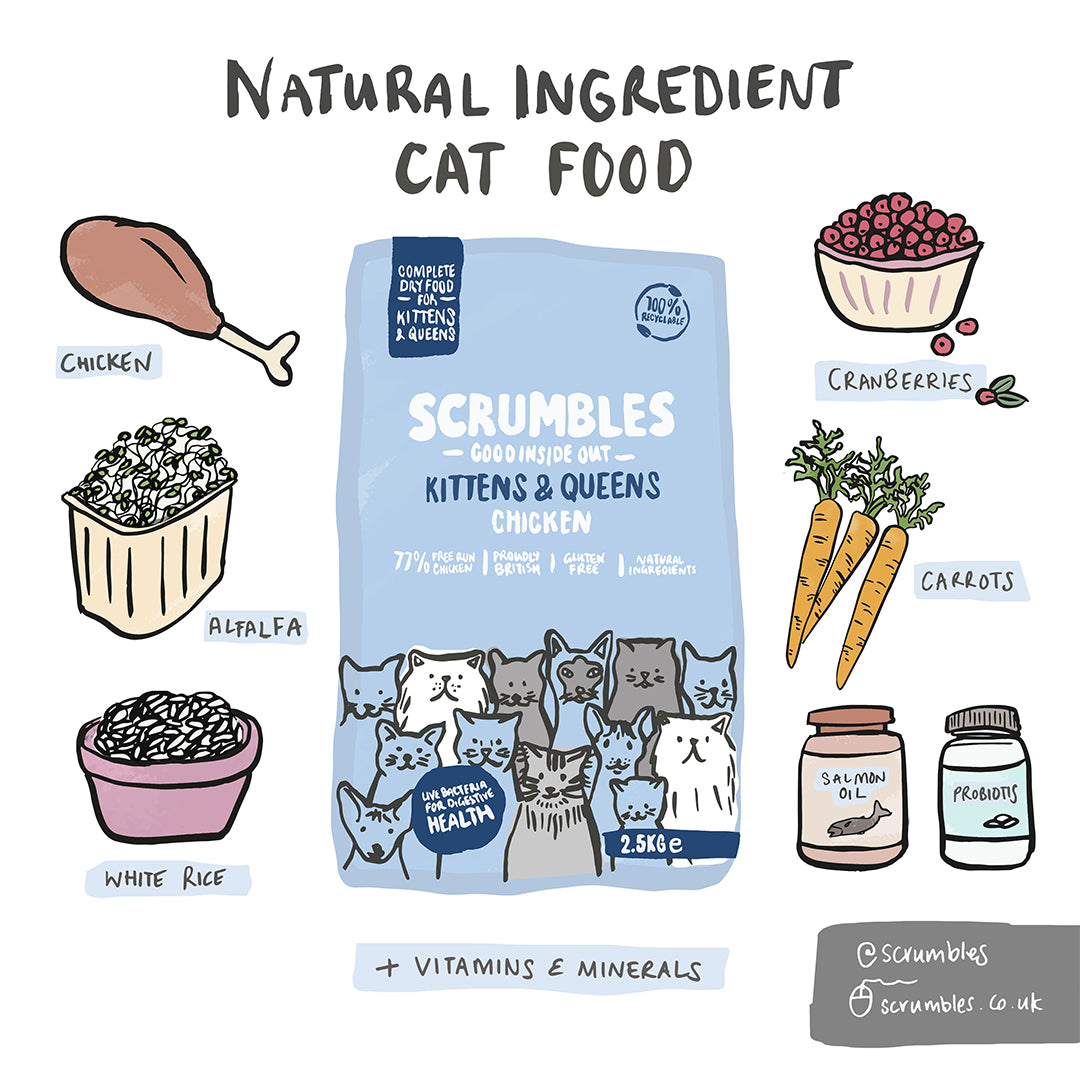 Natural Chicken Dry Kitten Food – Pets Of The Earth