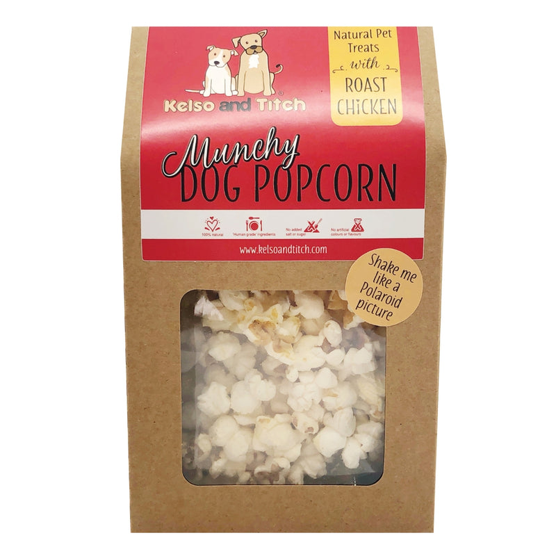 Natural Dog Popcorn - Roast Chicken