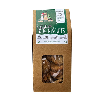 Natural Festive Dog Biscuits