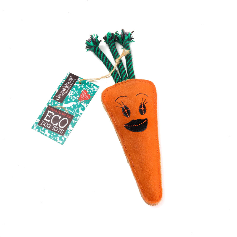 Candice The Carrot Eco Dog Toy