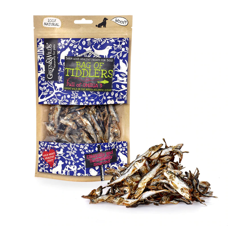 Natural Bag Of Tiddlers Dogs - 75g