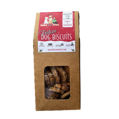 Natural Festive Dog Biscuits