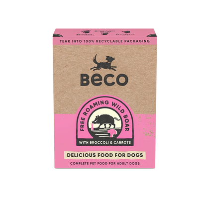 Natural Wet Dog Food - Wild Boar With Broccoli & Carrots