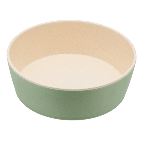 Printed Bamboo Dog Bowl - Fresh Mint