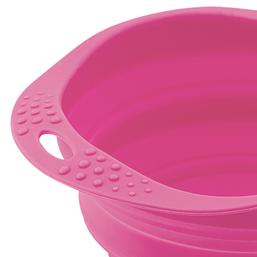 Collapsible Travel Bowl - Pink