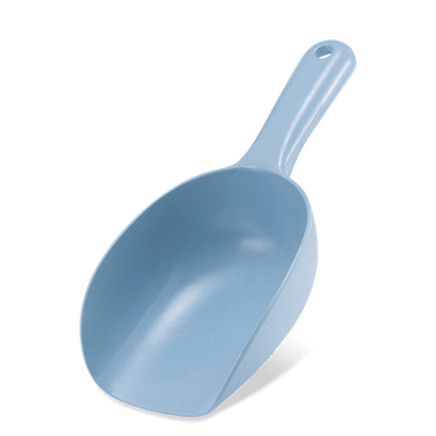 Bamboo Food Scoop - Blue