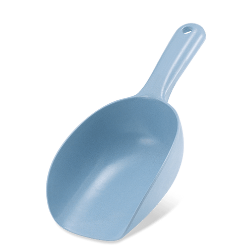 Bamboo Food Scoop - Blue