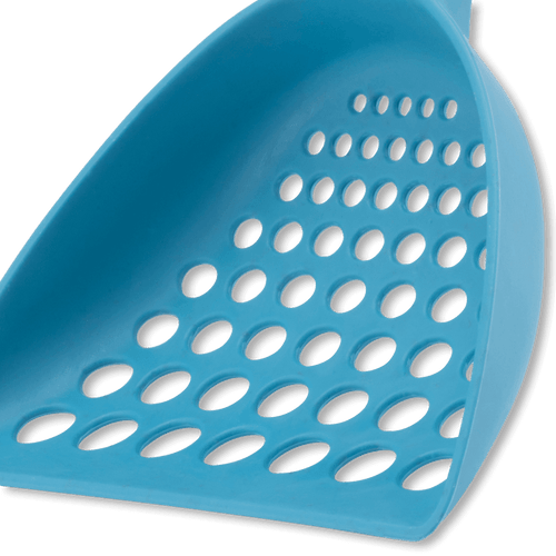 Bamboo Cat Litter Scoop - Blue