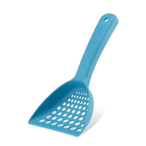 Bamboo Cat Litter Scoop - Blue