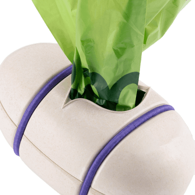 Bamboo Poop Bag Dispenser - Natural