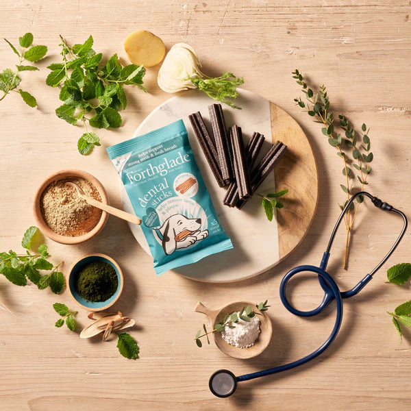 Natural Plant-Based Vegan Dental Sticks For Dogs