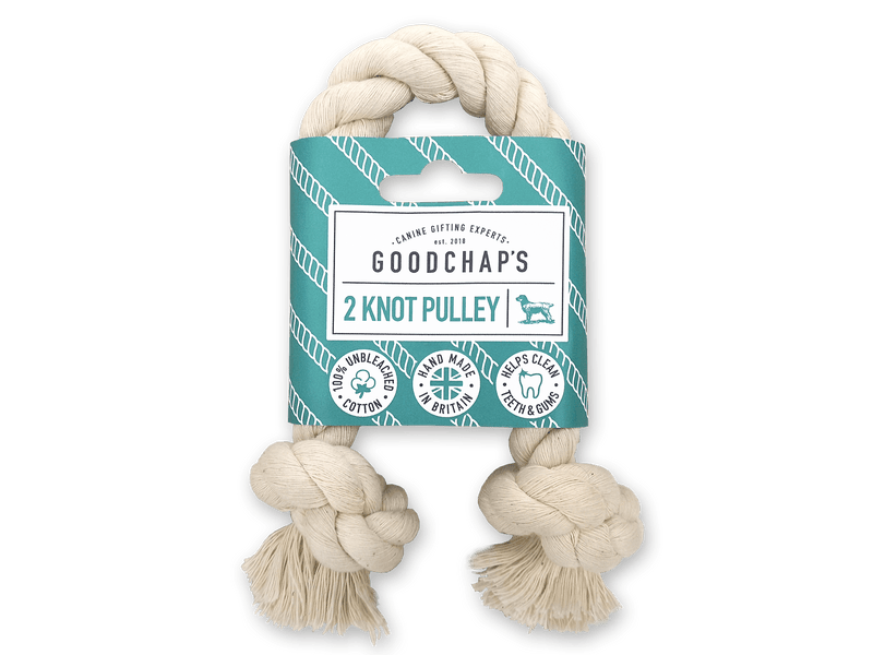 2 Knot Pulley Cotton Eco Dog Toy