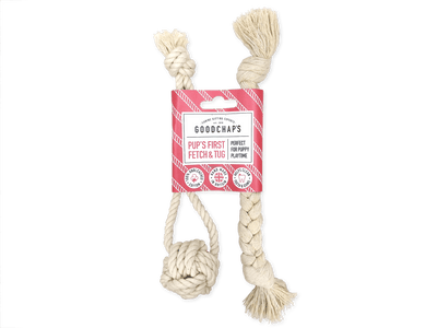 Pup's First Fetch & Tug Cotton Eco Dog Toy