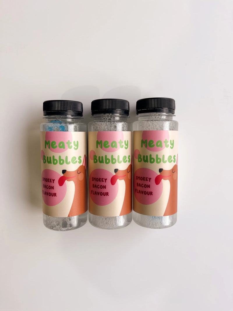 Vegan Smokey Bacon Meaty Bubbles For Dogs - 150ml