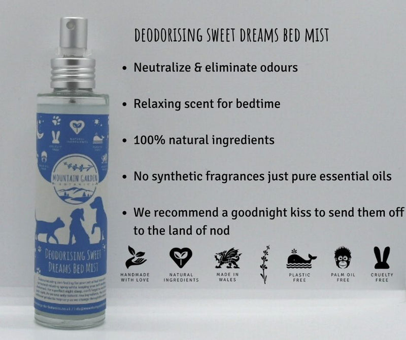 Natural Deodorising Sweet Dreams Bed Mist