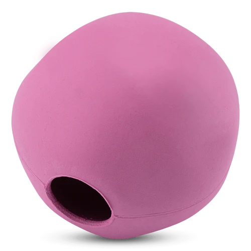 Natural Rubber Ball Eco Dog Toy - Pink