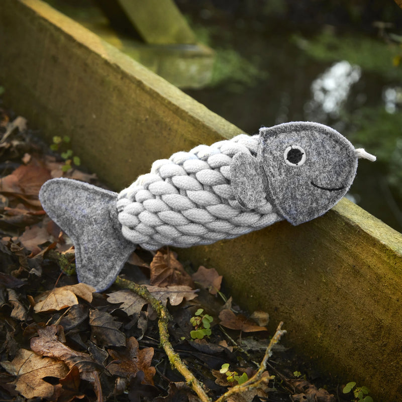 Roger The Ropefish Eco Dog Toy