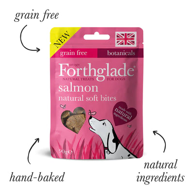 Salmon Soft Bites Natural Dog Treats