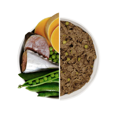 Natural Wet Dog Food - Wild Caught Tuna With Pumpkin & Peas