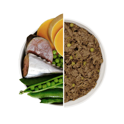 Natural Wet Dog Food - Wild Caught Tuna With Pumpkin & Peas