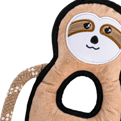 Sonny The Sloth Recycled Rough & Tough Eco Dog Toy