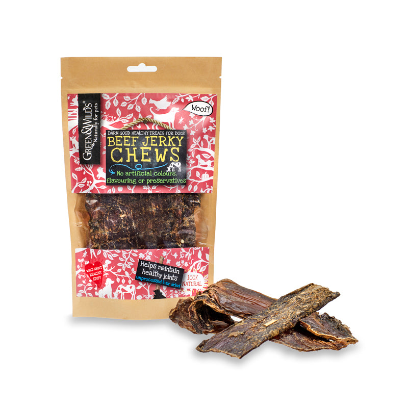 Natural Beef Jerky Chews - 100g