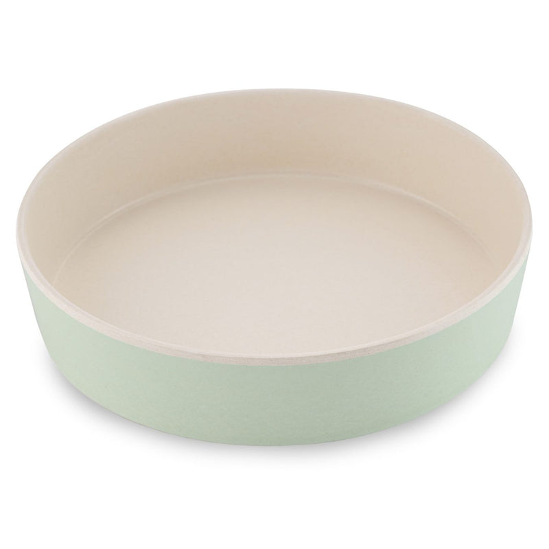 Printed Bamboo Cat Bowl - Fresh Mint