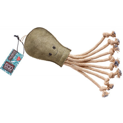 Olive The Octopus Eco Dog Toy