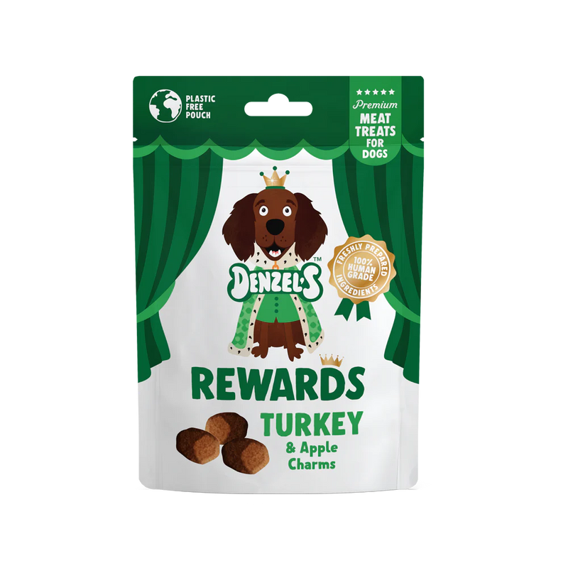 Natural Turkey & Apple Charm Rewards - Plastic Free