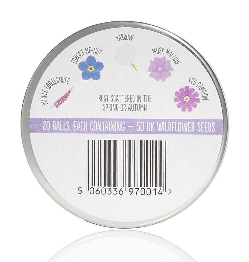 Seedball Wildflower Tin - Butterfly Mix